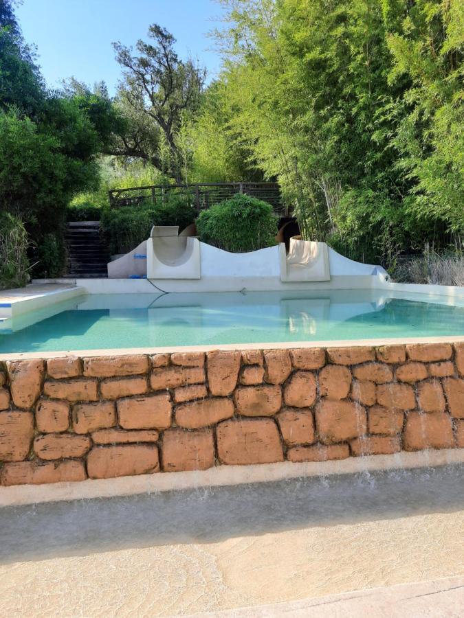 Les Restanques - Grimaud Apartment Exterior foto